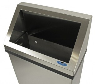 Frost-code-303-3NL-Stainless-Steel-Waste-Receptacle-Open-View-600x531