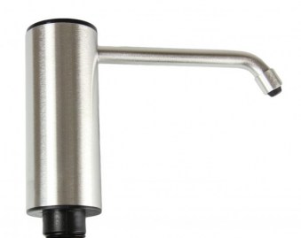 Frost-code-716-Stainless-Steel-Liquid-Soap-Dispenser-Side-View-600x477