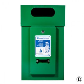 5/0/503_-_dog_poop_waste_-_bag_receptacle_-_green